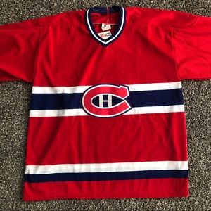 Vintage CCM Montreal Canadiens NHL Jersey